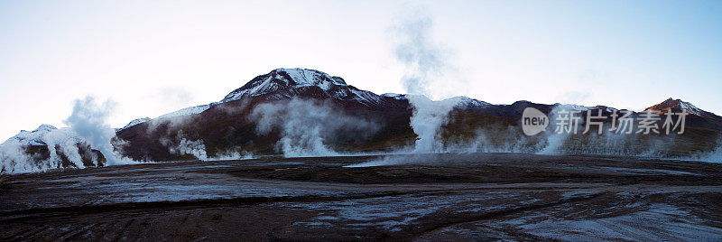 El Tatio间歇泉，智利